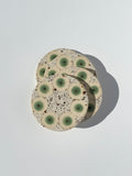 Winterwood with Basque Green and Blackened Copper Coasters - Set #2