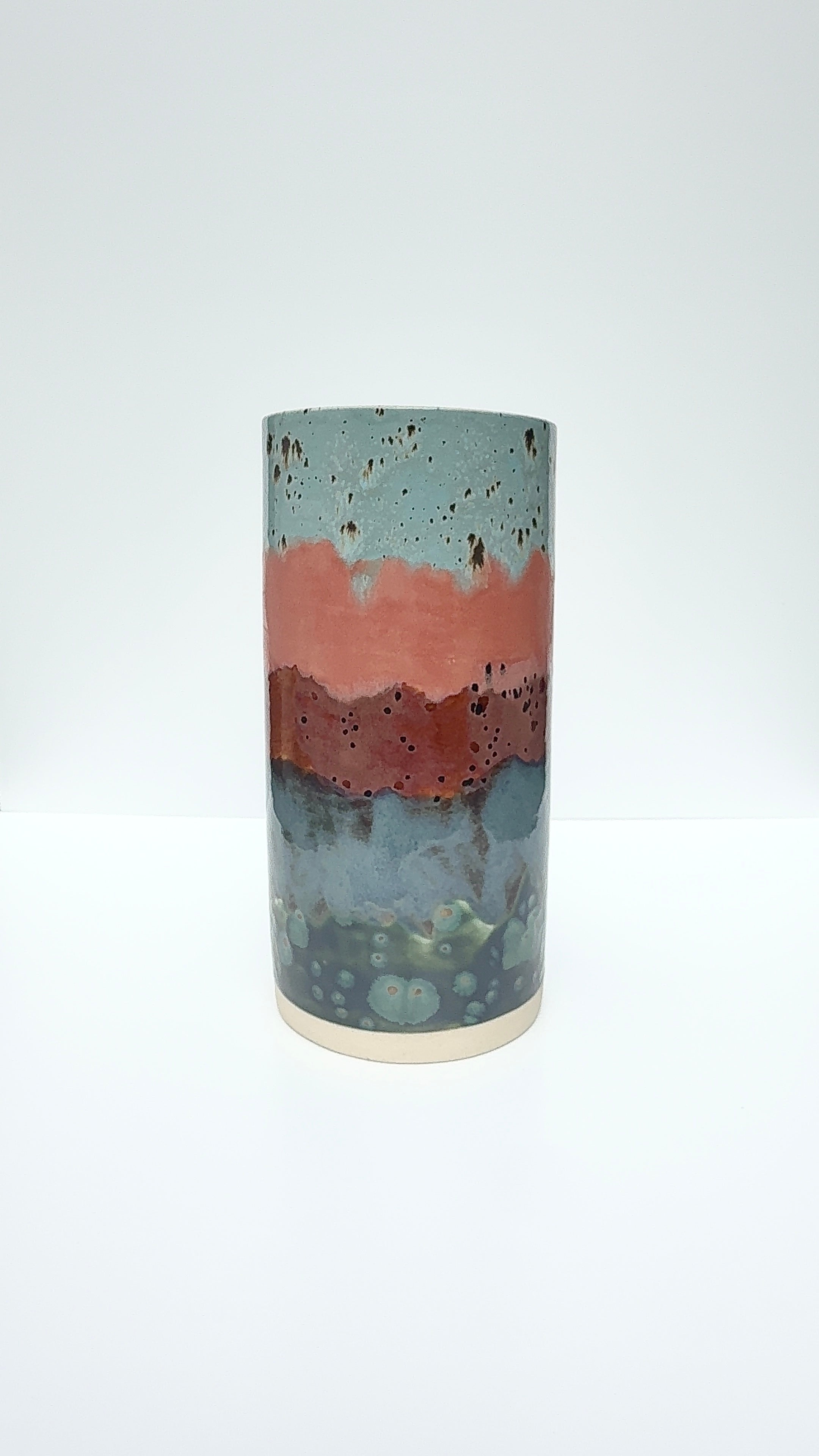 Handmade Ceramic Vase - Multi Color