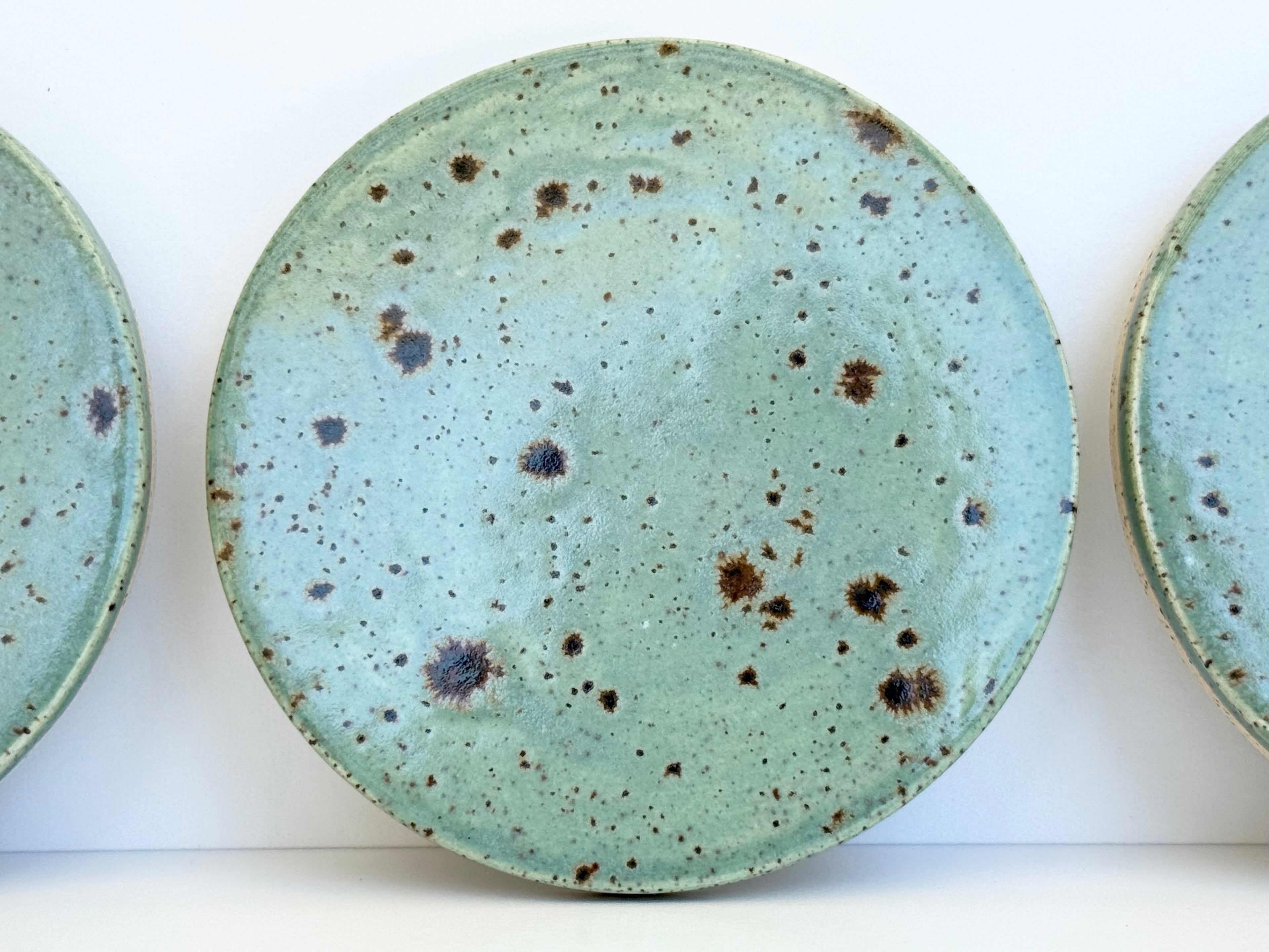Handmade Ceramic Coasters - Cenote (round)
