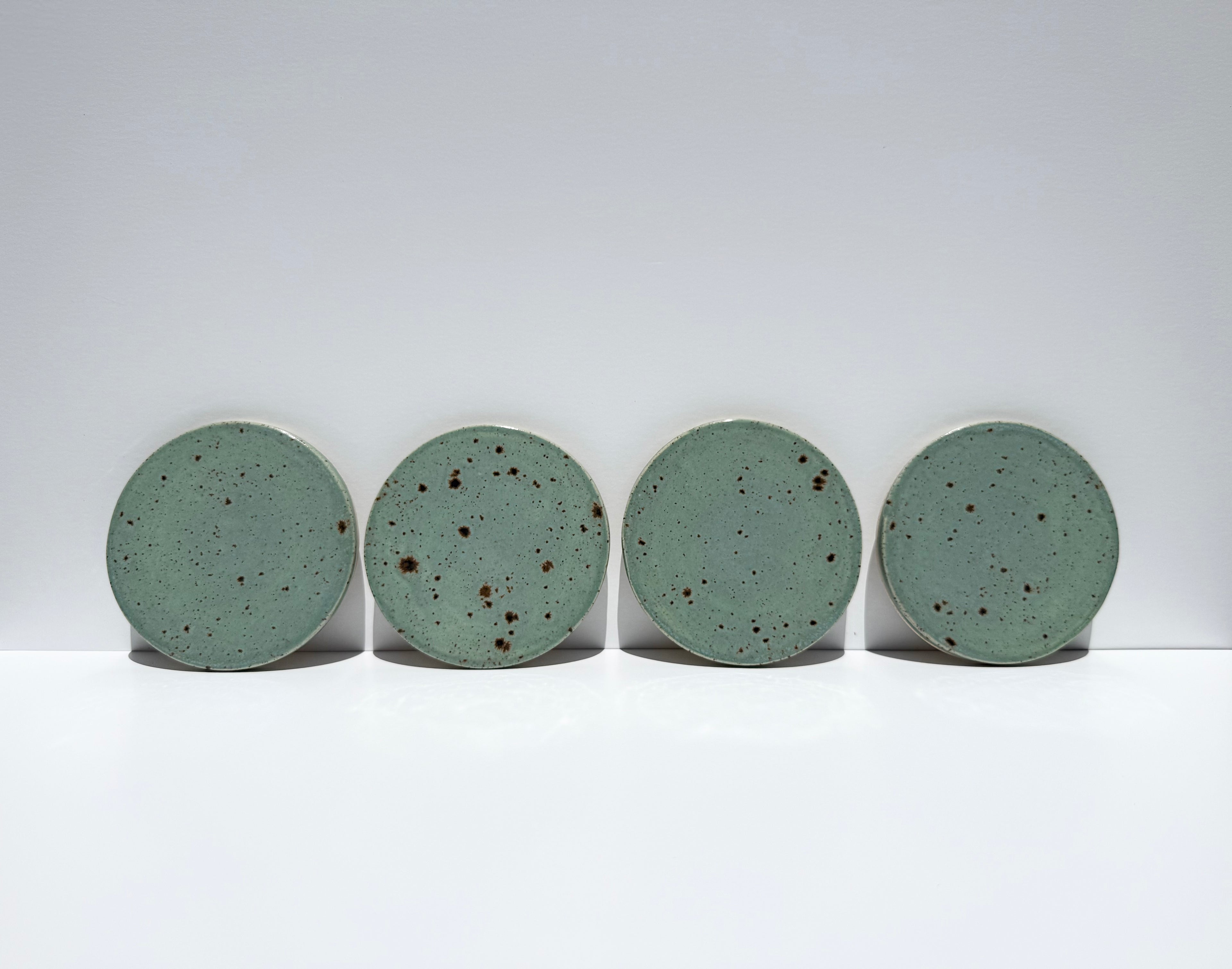 Handmade Ceramic Coasters - Cenote (round)