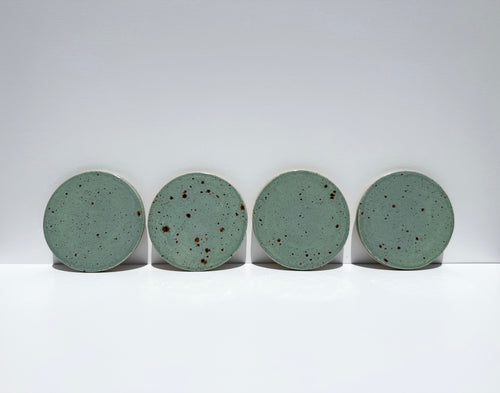 Handmade Ceramic Coasters - Cenote (round)