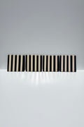 Hematite Wide Stripes Coasters