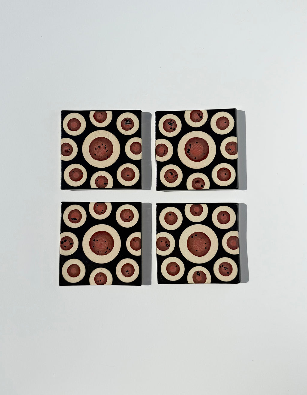 Blackened Copper & Peppered Plum Coasters